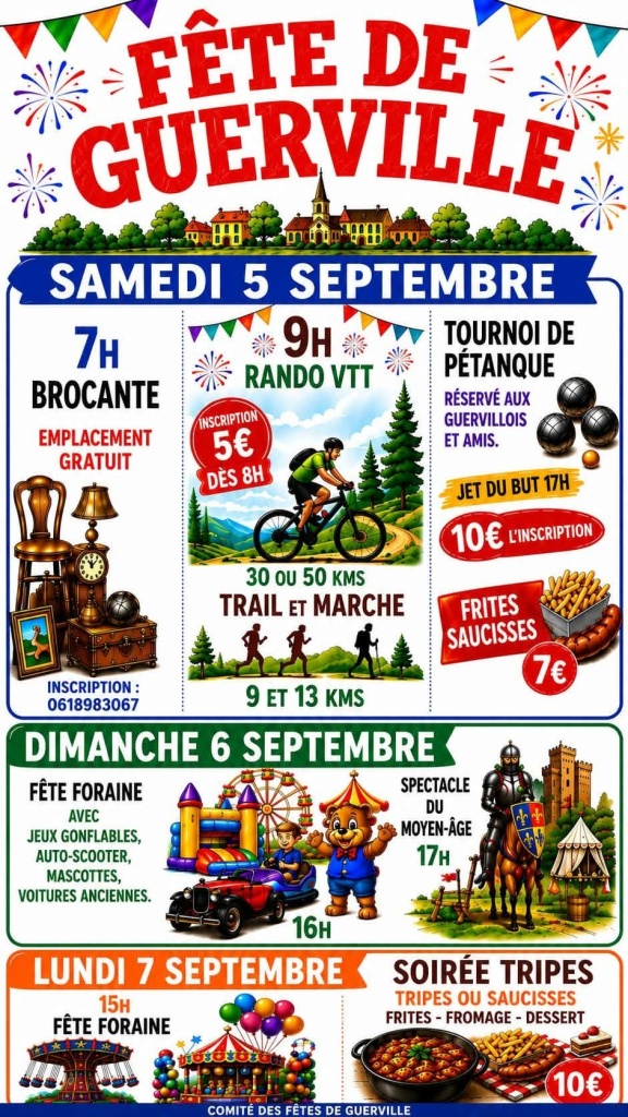 GUERVILLE EN FETE
